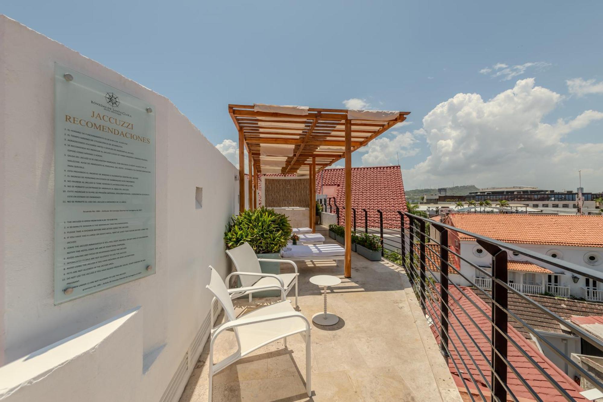 伯瓦达斯圣克拉拉精品酒店 Cartagena 外观 照片
